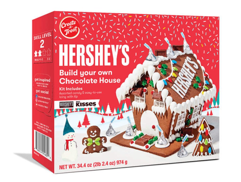 Hershey's Chocolate Gingerbread house