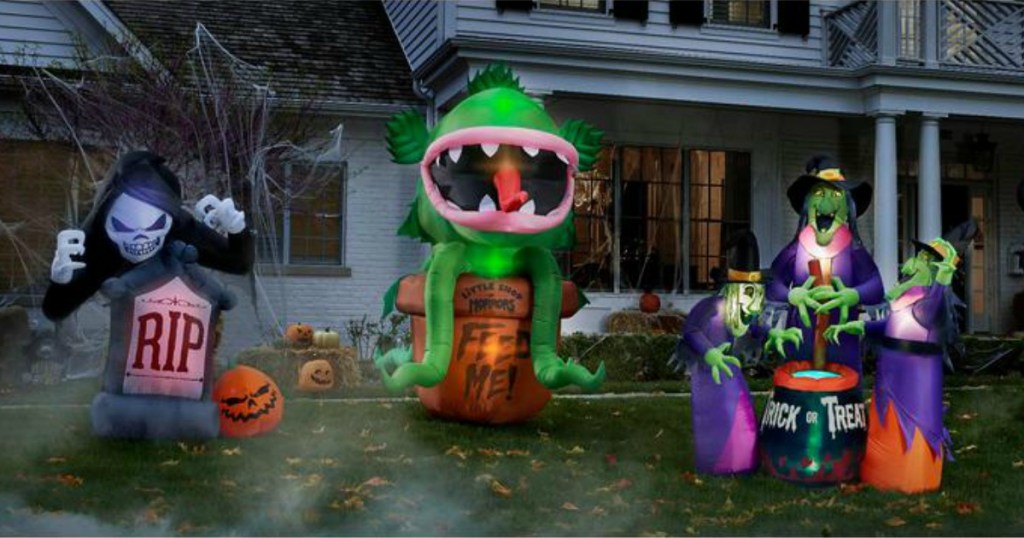 Halloween Inflatables from Home Depot