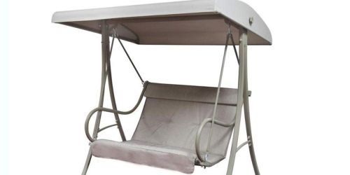 Hampton Bay 2-Person Patio Swing Only $84.50 Shipped (Regularly $169)