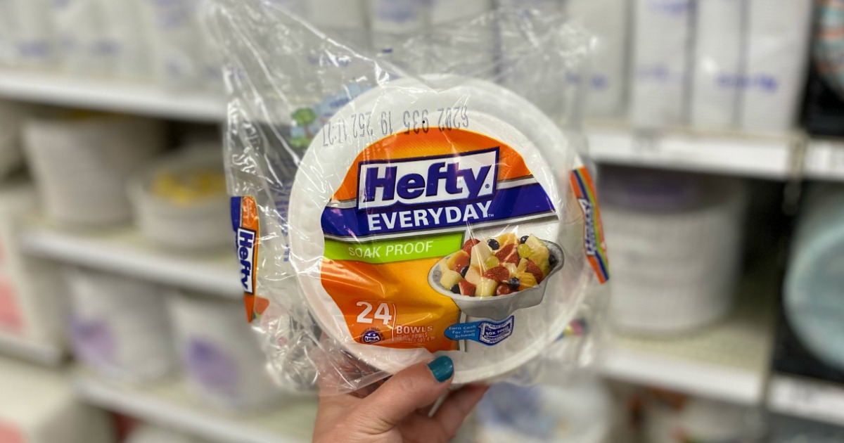 Hefty Disposable Plates & Bowls Only $1.39 at Target