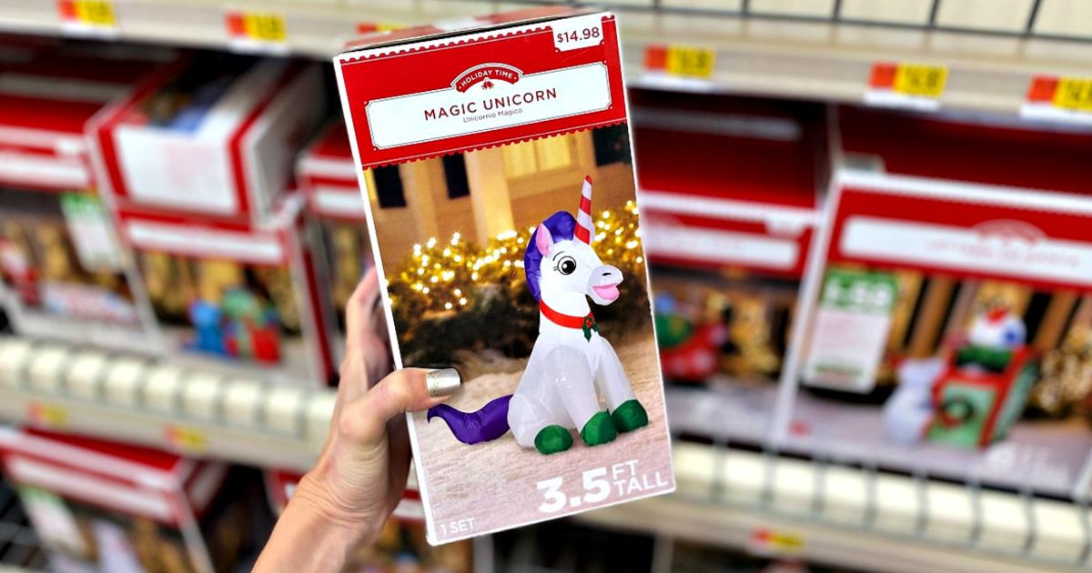 Holiday Time Inflatable Holiday Time Yard Inflatables as Low as Only $14.98 at Walmart