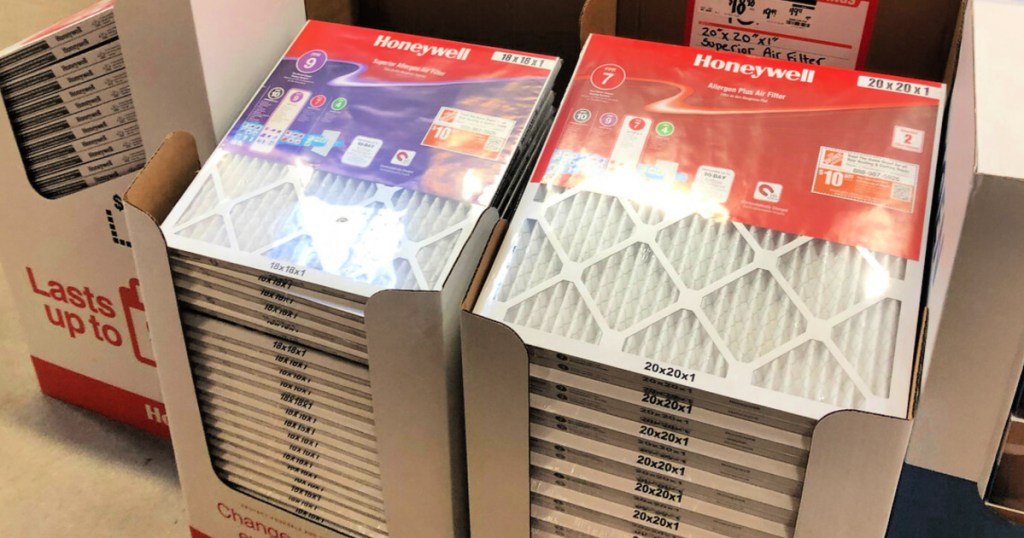 Honeywell Air Filters in Home Depot