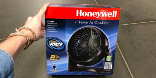 Honeywell TurboForce Air Circulator Fan Only $9.88 (Regularly $20)