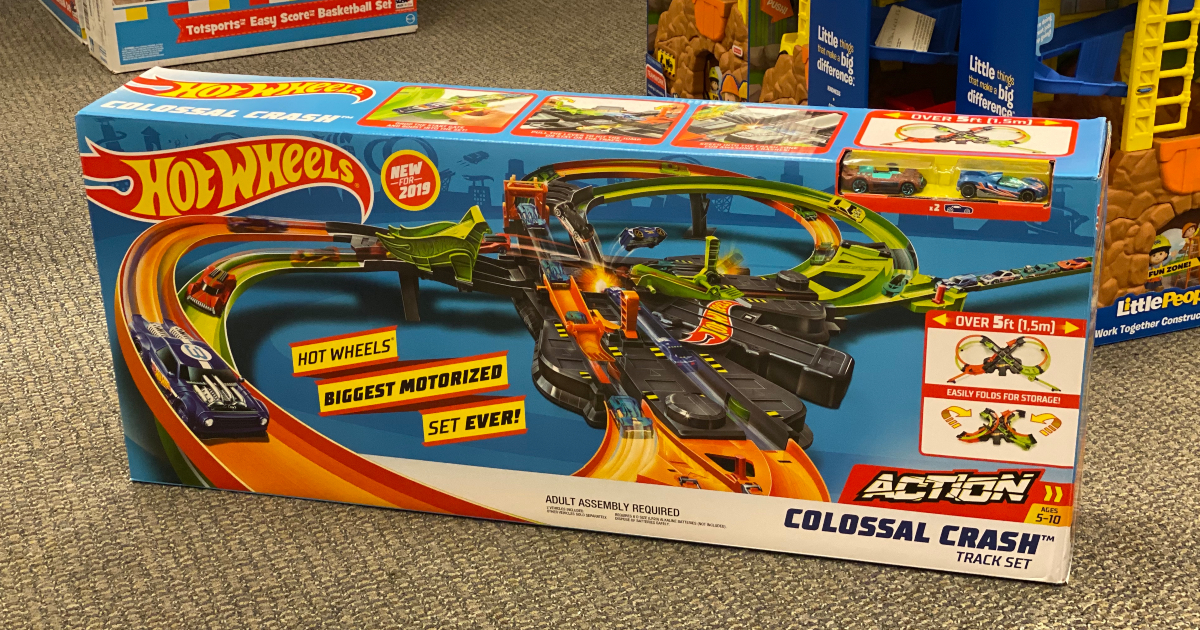 Mattel Hot Wheels® Colossal Crash Track Set
