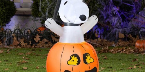 Snoopy & Woodstock Halloween Inflatable Just $19.98 (Regularly $35)