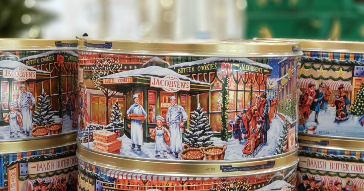 Jacobsen's Danish Butter Cookies HUGE 64oz Tin Just 11.98 at Sam's Club