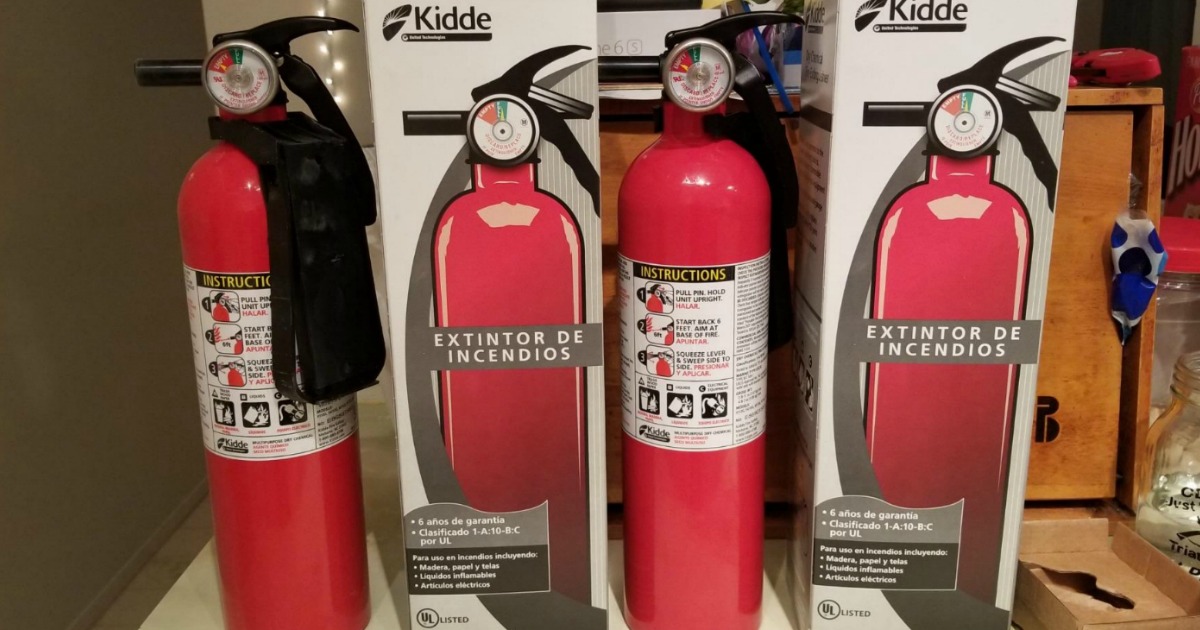 Kidde Fire Extinguishers 2 Pack Only 22 48 Shipped At The Home Depot   Kidde Fire Extinguishers 