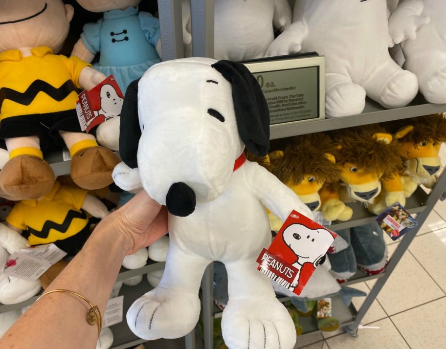 Kohl's Cares Snoopy plush toy