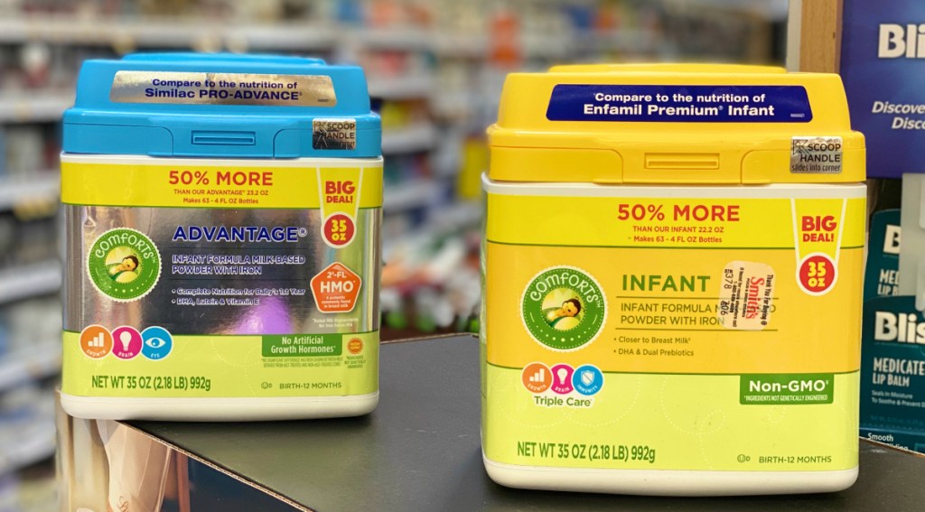 Get 3 Cash Back When You Buy Comforts Baby Formula At Kroger