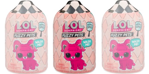 L.O.L. Surprise! Fuzzy Pets w/ Washable Fuzz & Water Surprises Only $6.45 (Regularly $13)
