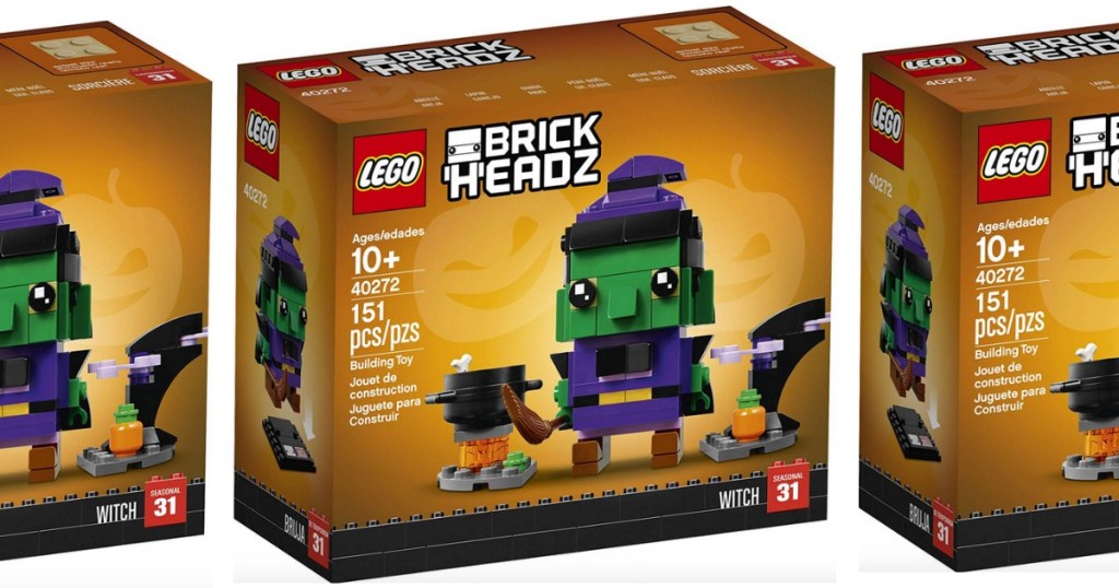Box of LEGO BrickHeadz Halloween Witch 151-Piece Building Kit
