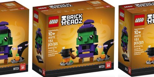 LEGO BrickHeadz Halloween Witch 151-Piece Building Kit Only $6.99 (Regularly $15)