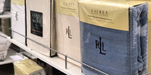 Ralph Lauren 100% Cotton Blankets as Low as $18.99 at Macy’s (Regularly $90)