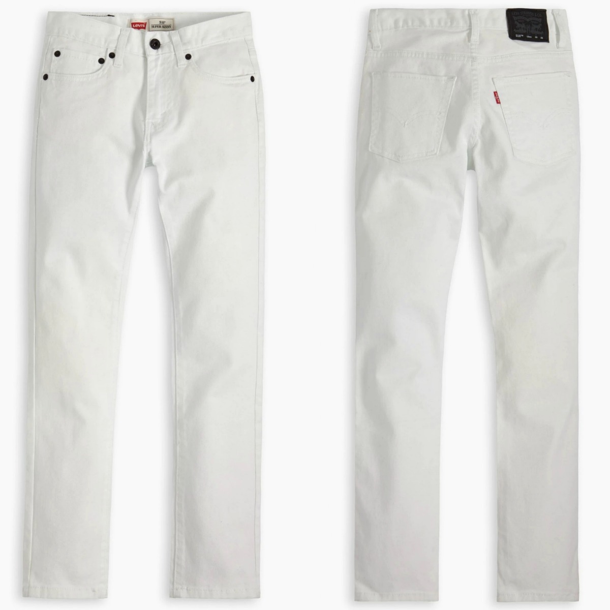 levi 505 white jeans