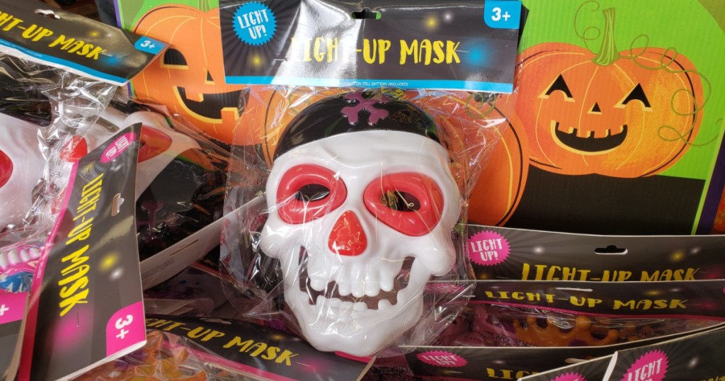 Halloween Light Up Masks Only 1 at Dollar Tree • Hip2Save