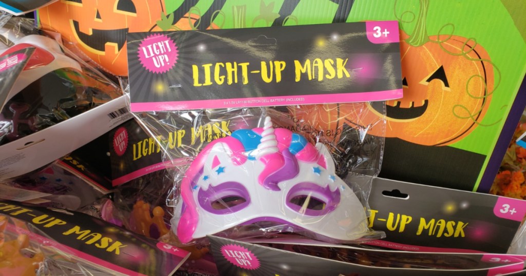 Halloween Light Up Masks Only $1 at Dollar Tree