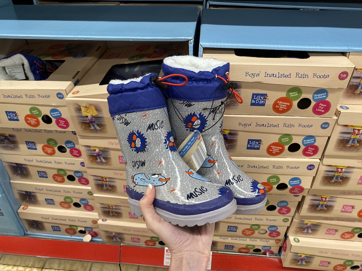 aldi rain boots