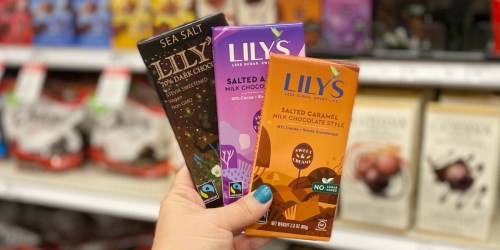 60% Off Lily’s Chocolate Bars at Target | Good for Keto Diets