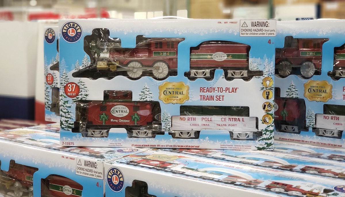 train sets only coupon
