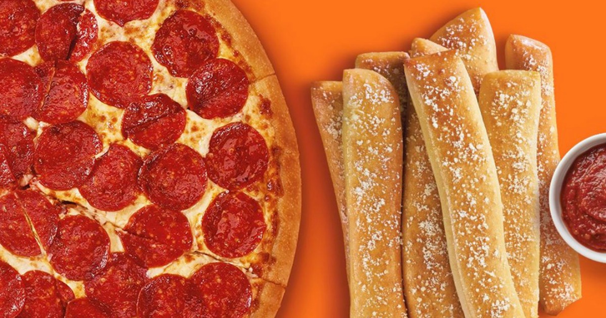 Little Caesars Coupon Free Crazy Bread with Pizza Purchase Hip2Save