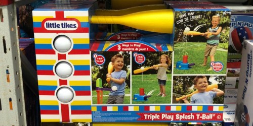 Little Tikes 3-in-1 Triple Splash T-Ball Set Only $13.99 (Regularly $30)