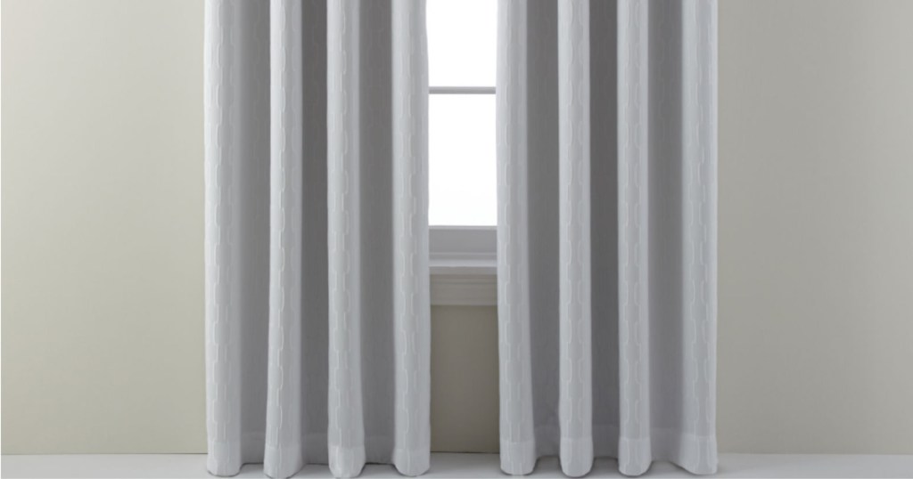 liz claiborne white blackout curtains