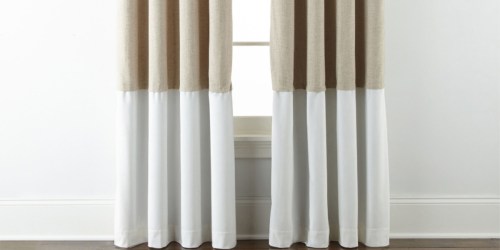 Liz Claiborne Blackout Curtain Panels Only $7.99 at JCPenney