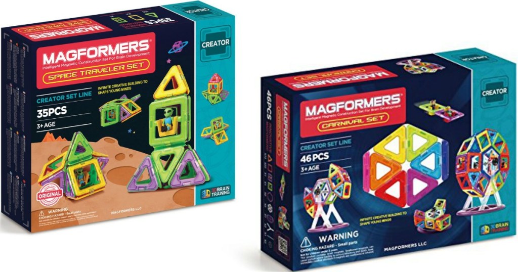 Magformers Space and Carnival Sets