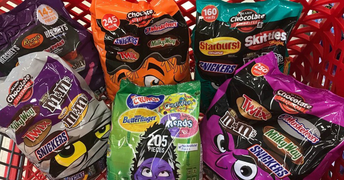 Halloween Candy Large Variety Bags Just 11.99 Each at Target as Low