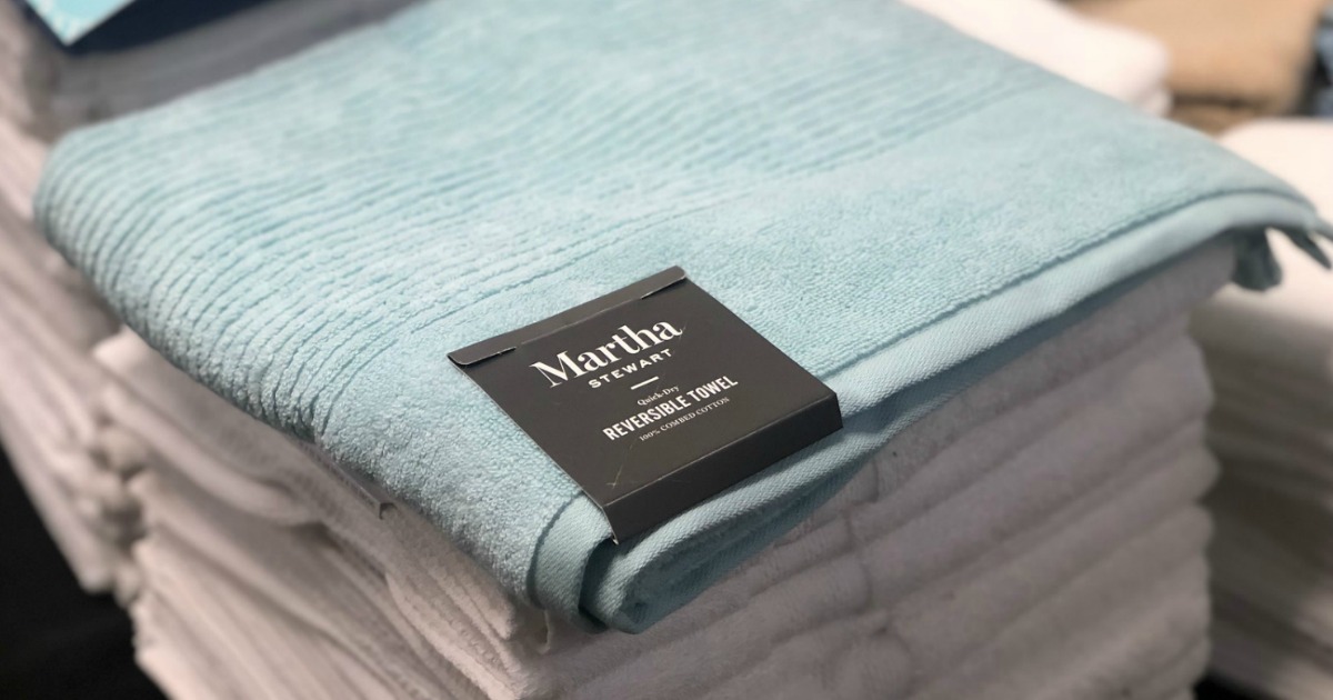 Macy's: Martha Stewart Quick Dry Bath Towels ONLY $5.99 (Regularly