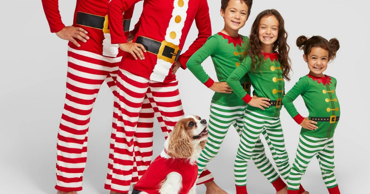 target dog christmas pajamas