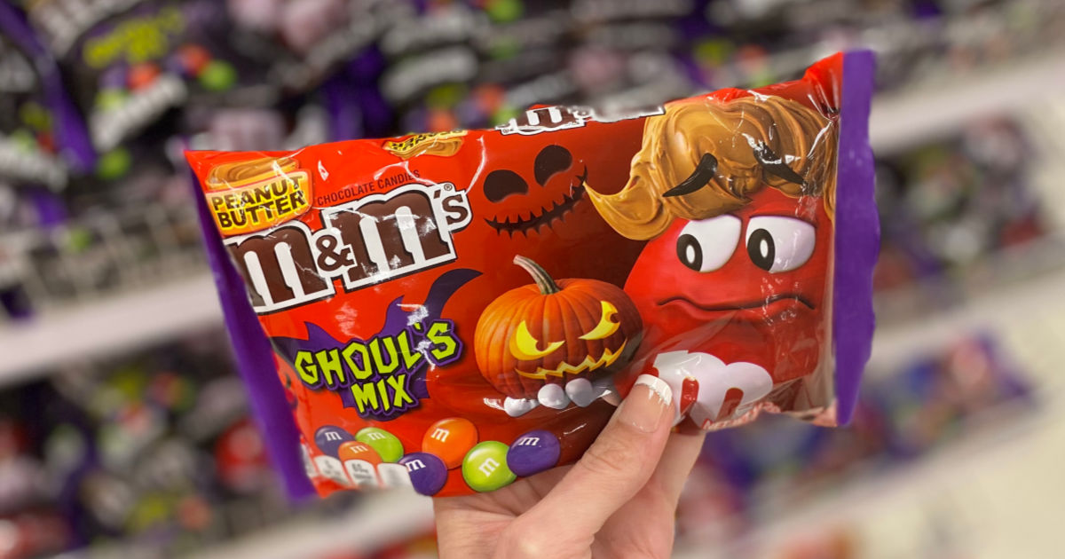 M&M'S Peanut Halloween Chocolate Candy 11.4-Ounce Bag