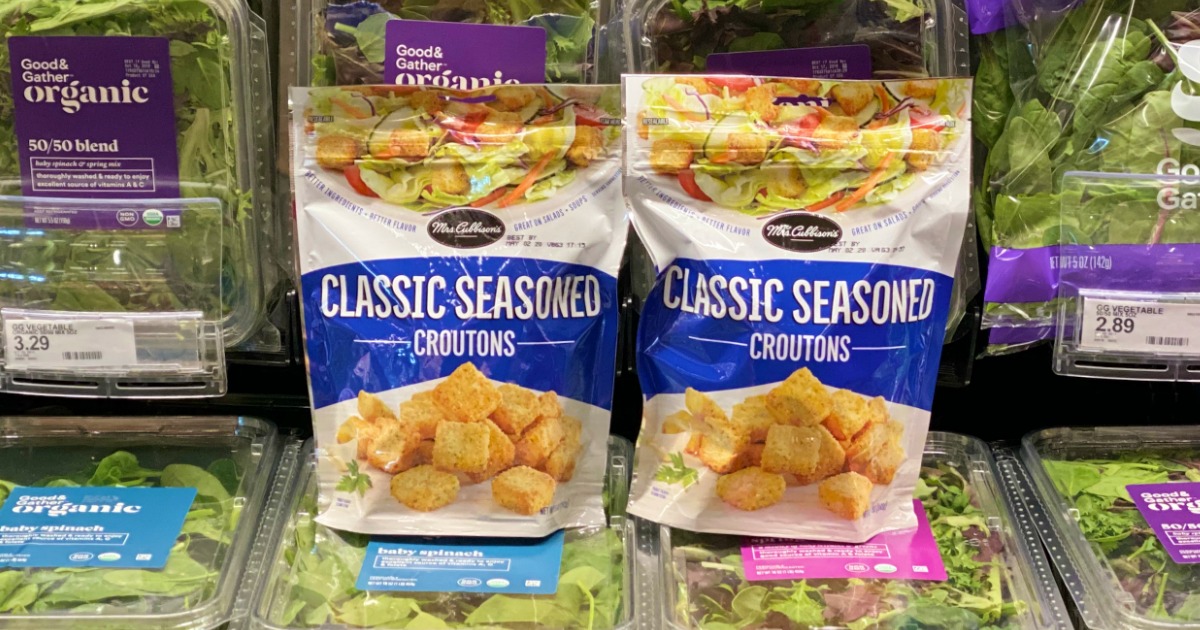 Mrs. Cubbisons Croutons Just 67¢ Per Bag After Cash Back at Target