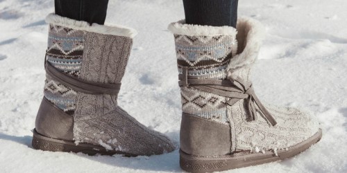 Muk Luks Women’s Boots Only $19.99 at Zulily (Regularly $65)