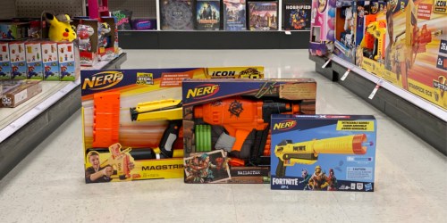 Up to 70% Off NERF Blasters + FREE 30-Dart Refill at Target
