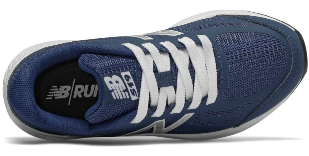 Top view of a New Balance Boys Running Shoe