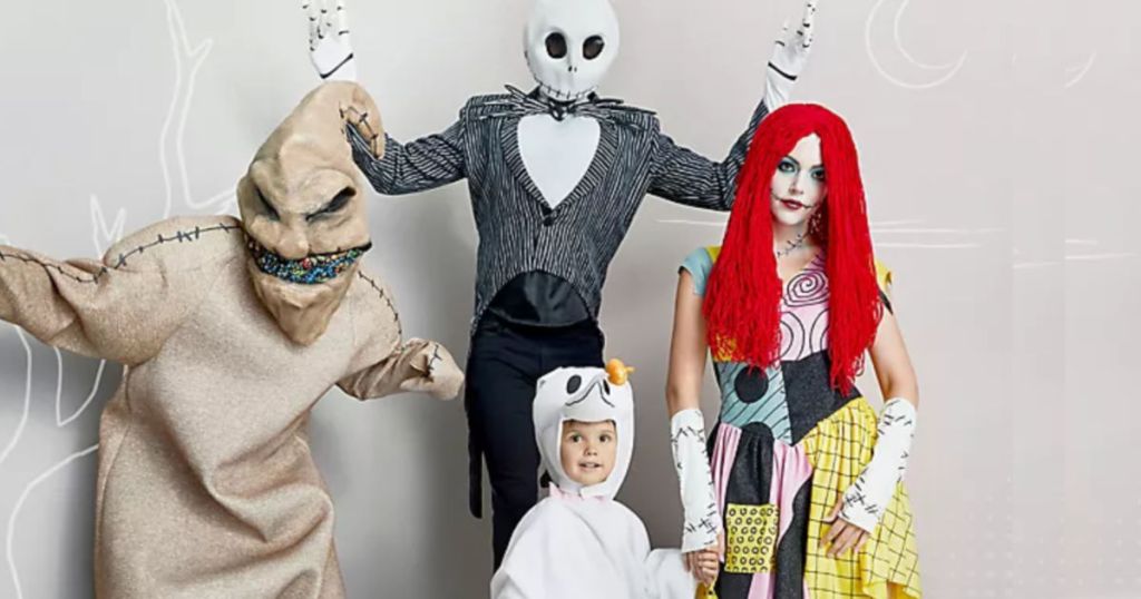 Nightmare Before Christmas Family Costumes