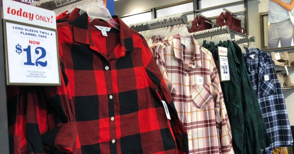 Old Navy Flannel Shirts