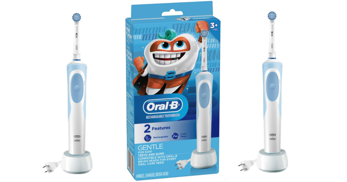 Oral-B Kids Electric Rechargeable Toothbrush Only $16.99 At Amazon ...