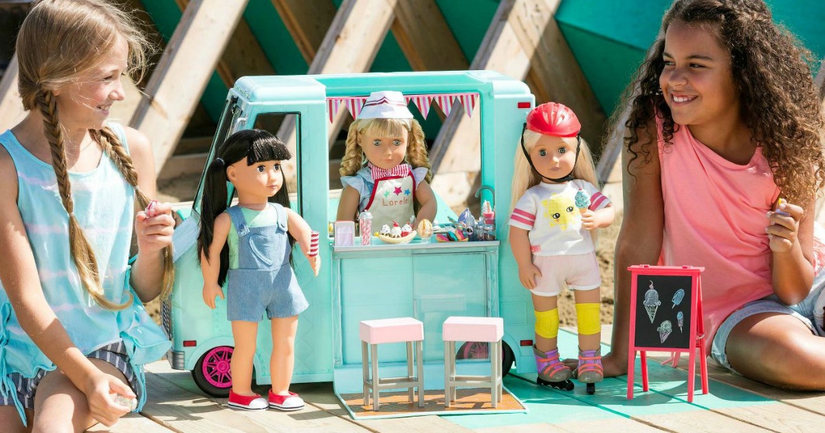 barbie ice cream truck target