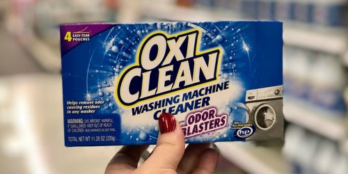 OxiClean Washing Machine Cleaner & Odor Blaster 8-Count Only $9 Shipped at Amazon