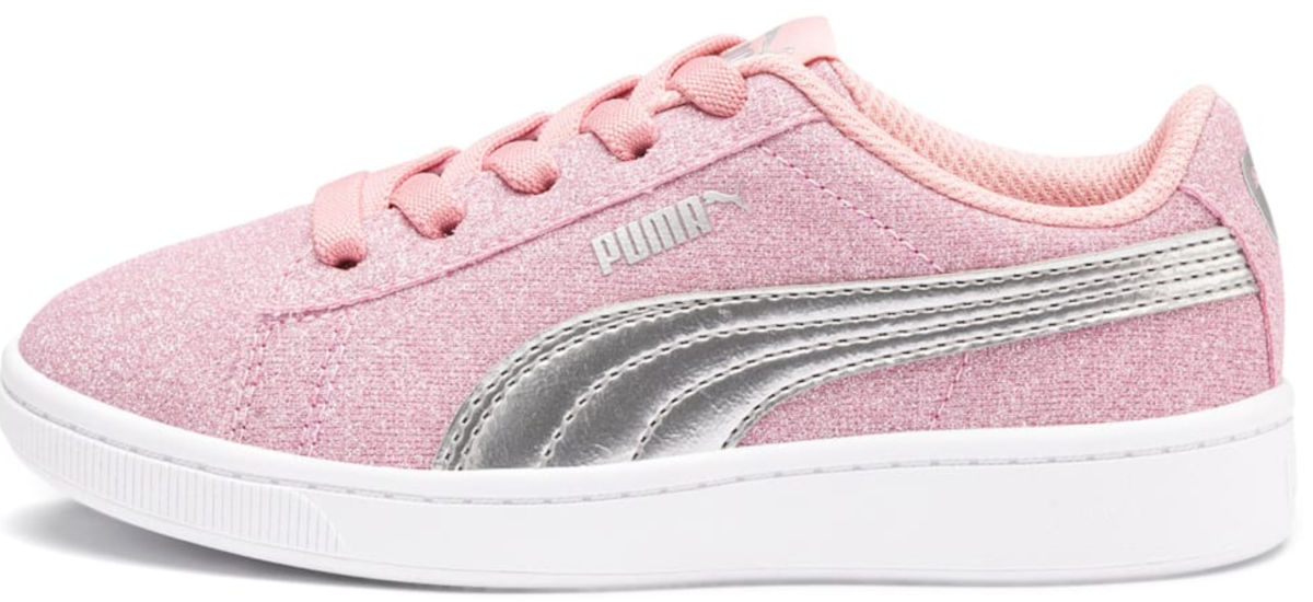 puma pink glitter shoes