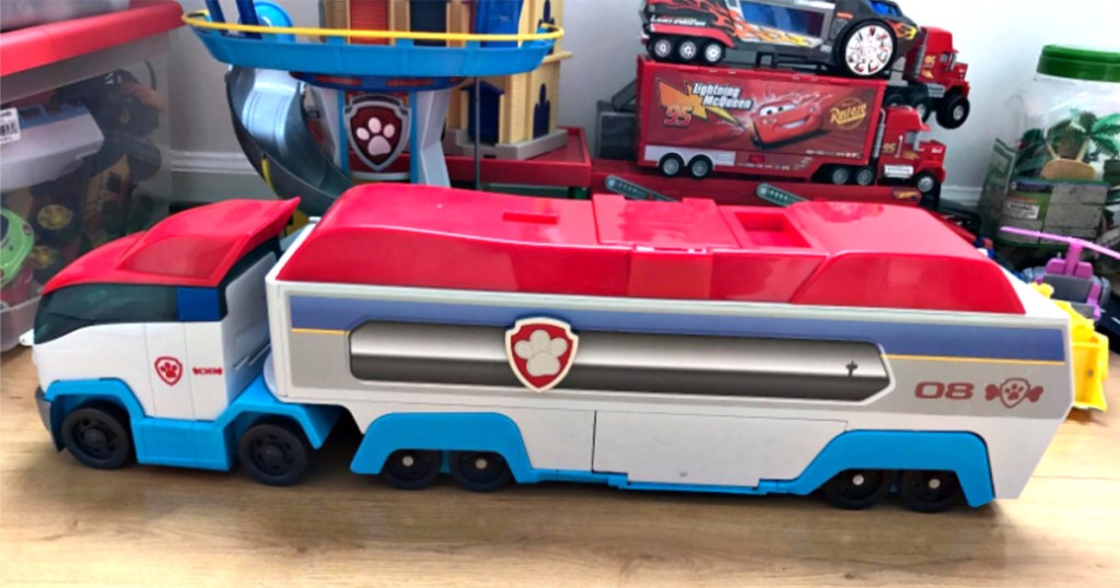 paw patrol paw patroller rescue and transport vehicle