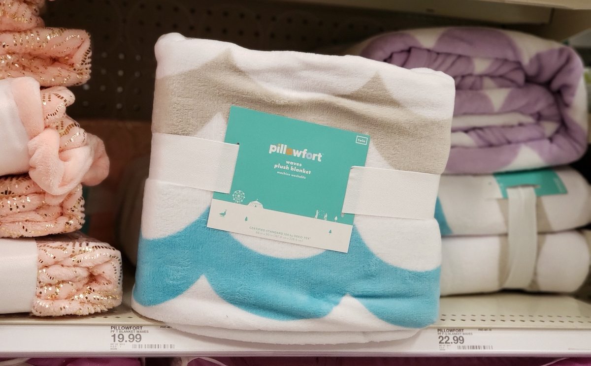 Pillowfort Plush Blanket at Target