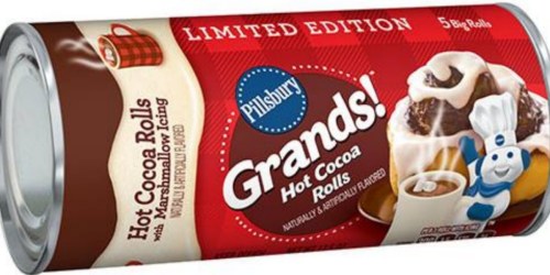 These Limited Edition Pillsbury Grands Hot Cocoa Rolls are Returning in November