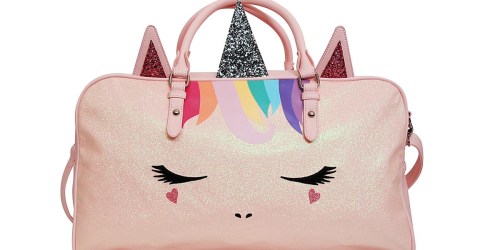 Unicorn Duffel Bag Only $21.99 at Zulily (Regularly $54) | Perfect for Dance & Sleepovers
