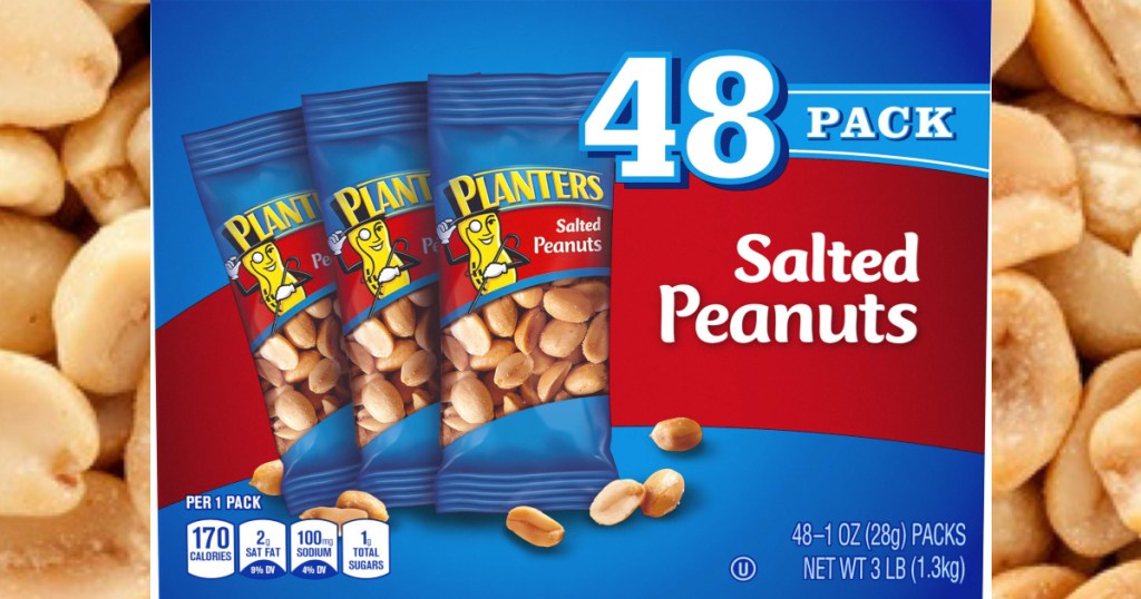 planters peanuts 48 pack