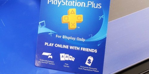 PlayStation Plus 1-Year Membership Card Only $38.99 Shipped (Regularly $60)
