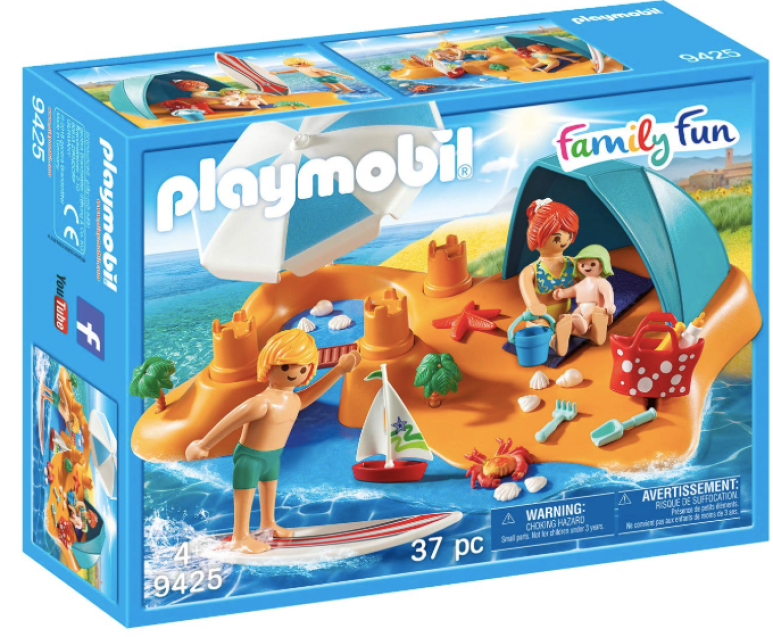 Playmobil Family Beach Day Building Set