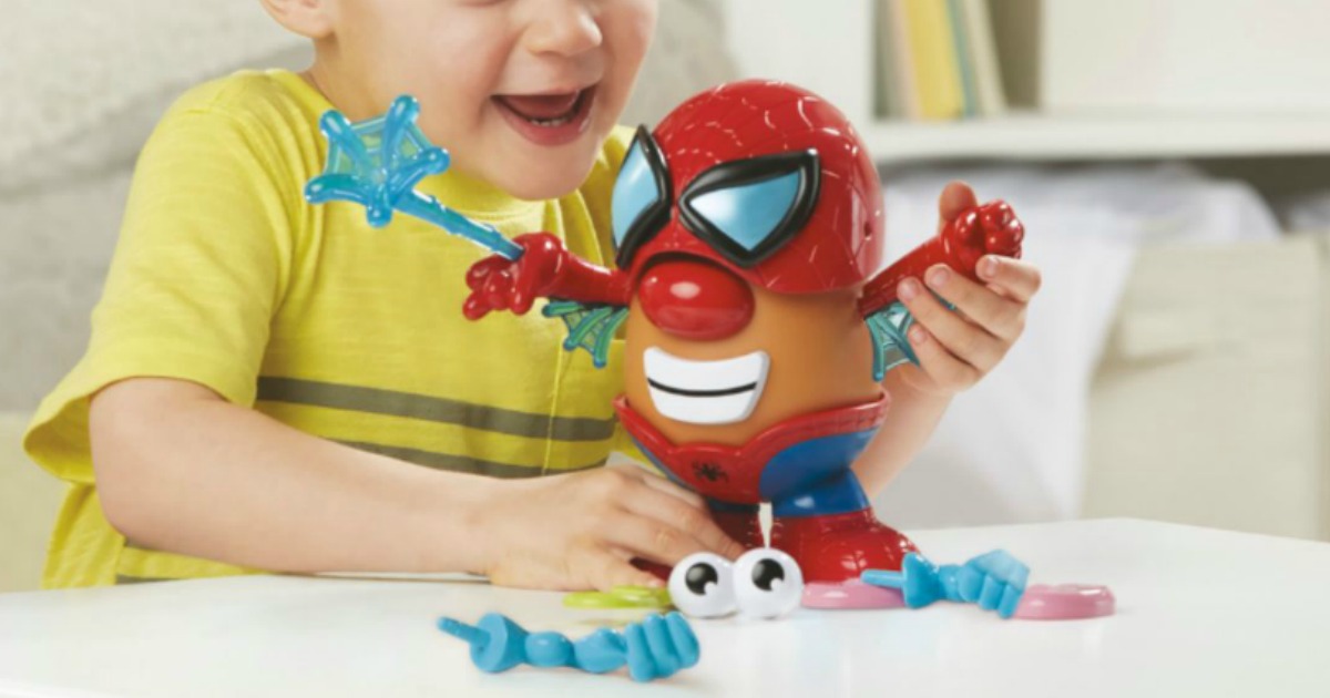 Playskool Mr Potato Head Spider Spud (Spiderman) Briefcase Spiderman